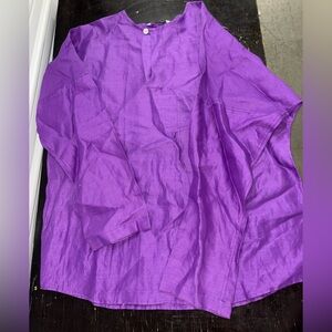 Vintage Japna Linen Top 🌵 OS